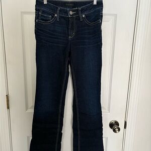 Silver Jeans Women's Dark Blue Boot Cut Denim